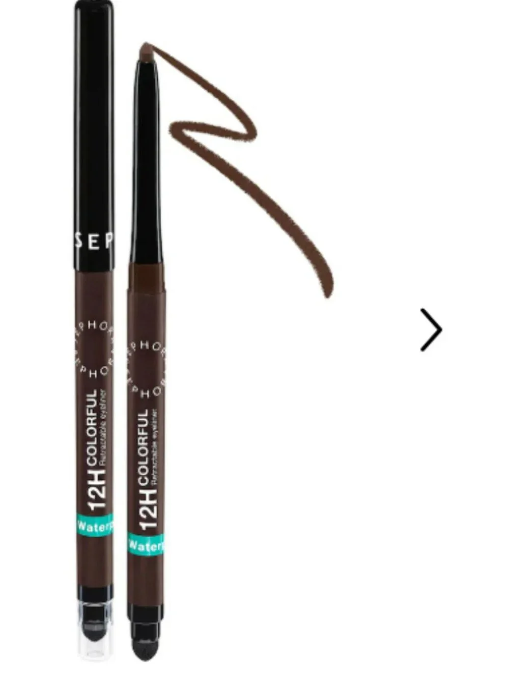 NWT Two Sephora Collection 12HR colorful eyeliner pencils